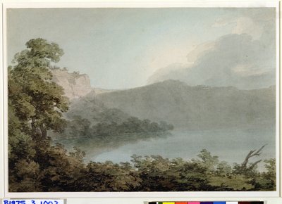 Lago di Vico tra Roma e Firenze, 1783 da John Robert Cozens